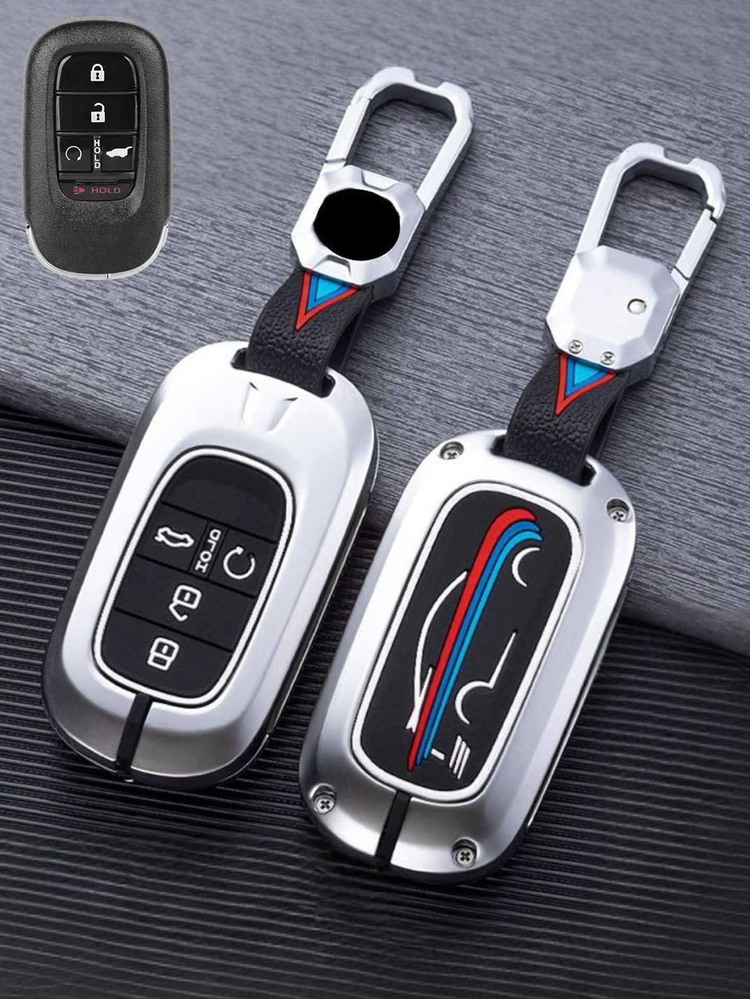 Luxury Colored Alloy Honda Key Fob Case