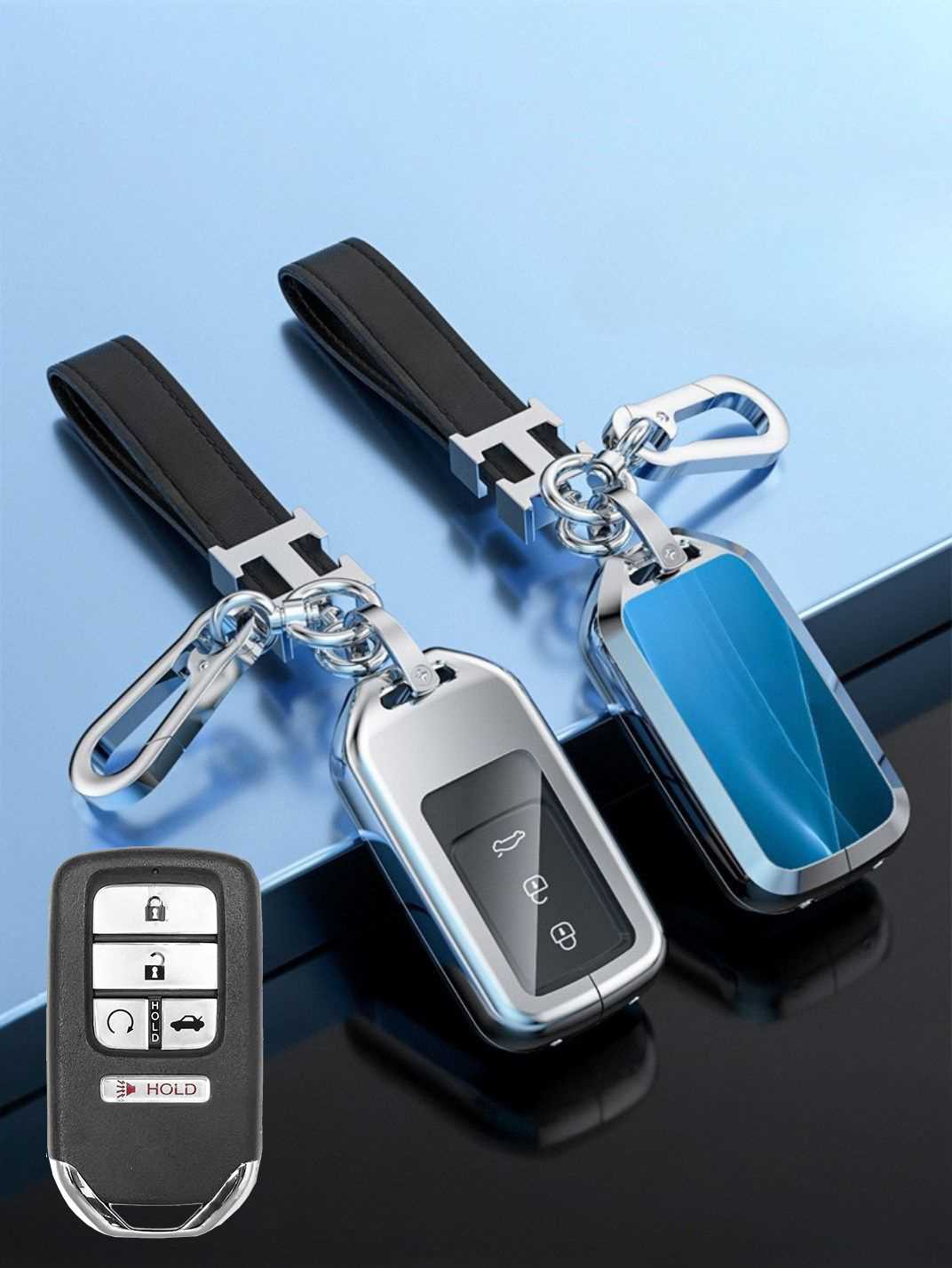 Visible Button Honda Key Protector Shell