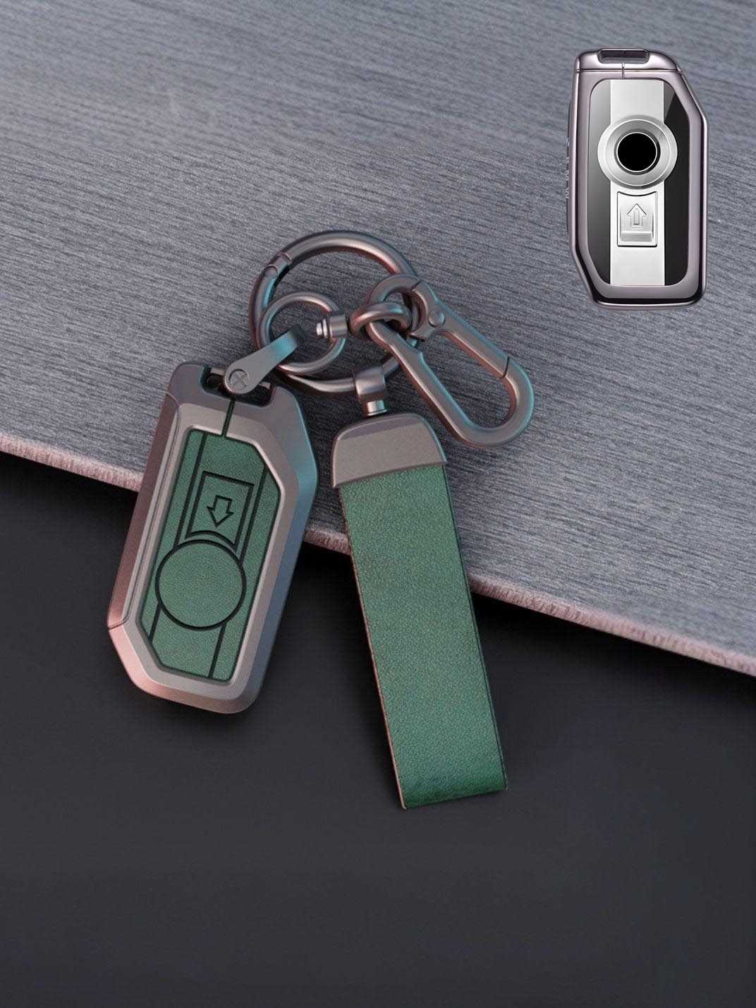 Premium Genuine Leather BMW Motorcycle Key Cover