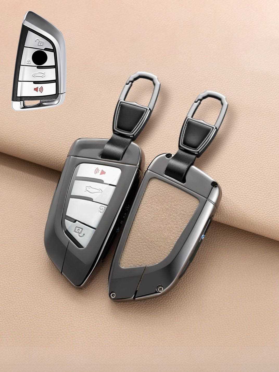 Premium Visible-Button BMW Key Shell