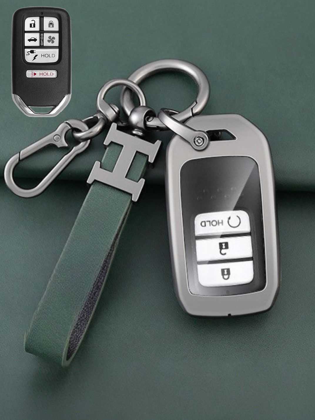 Premium Visible-Button Honda Key Shell