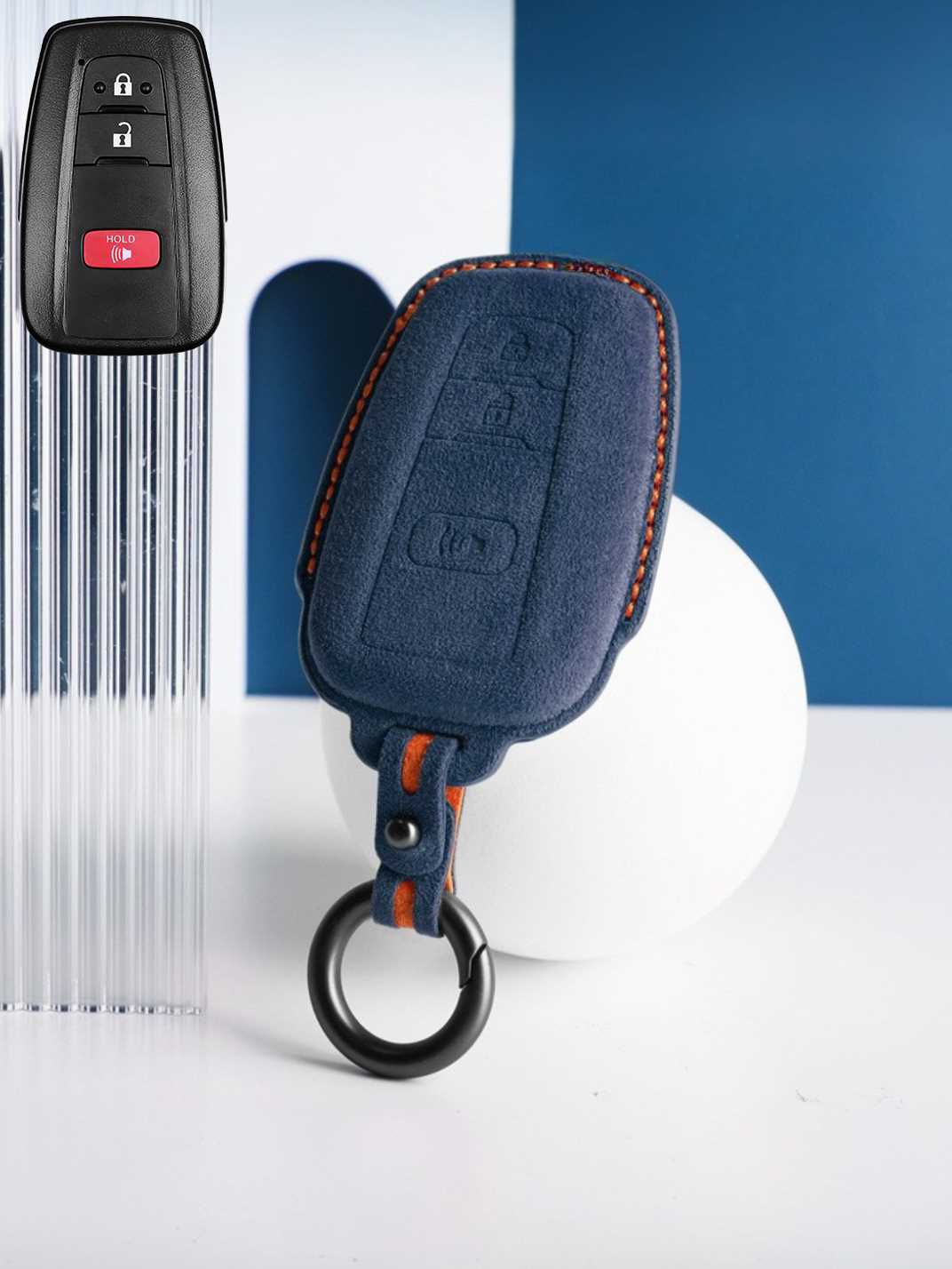 Genuine Alcantara Toyota Key Fob Cover