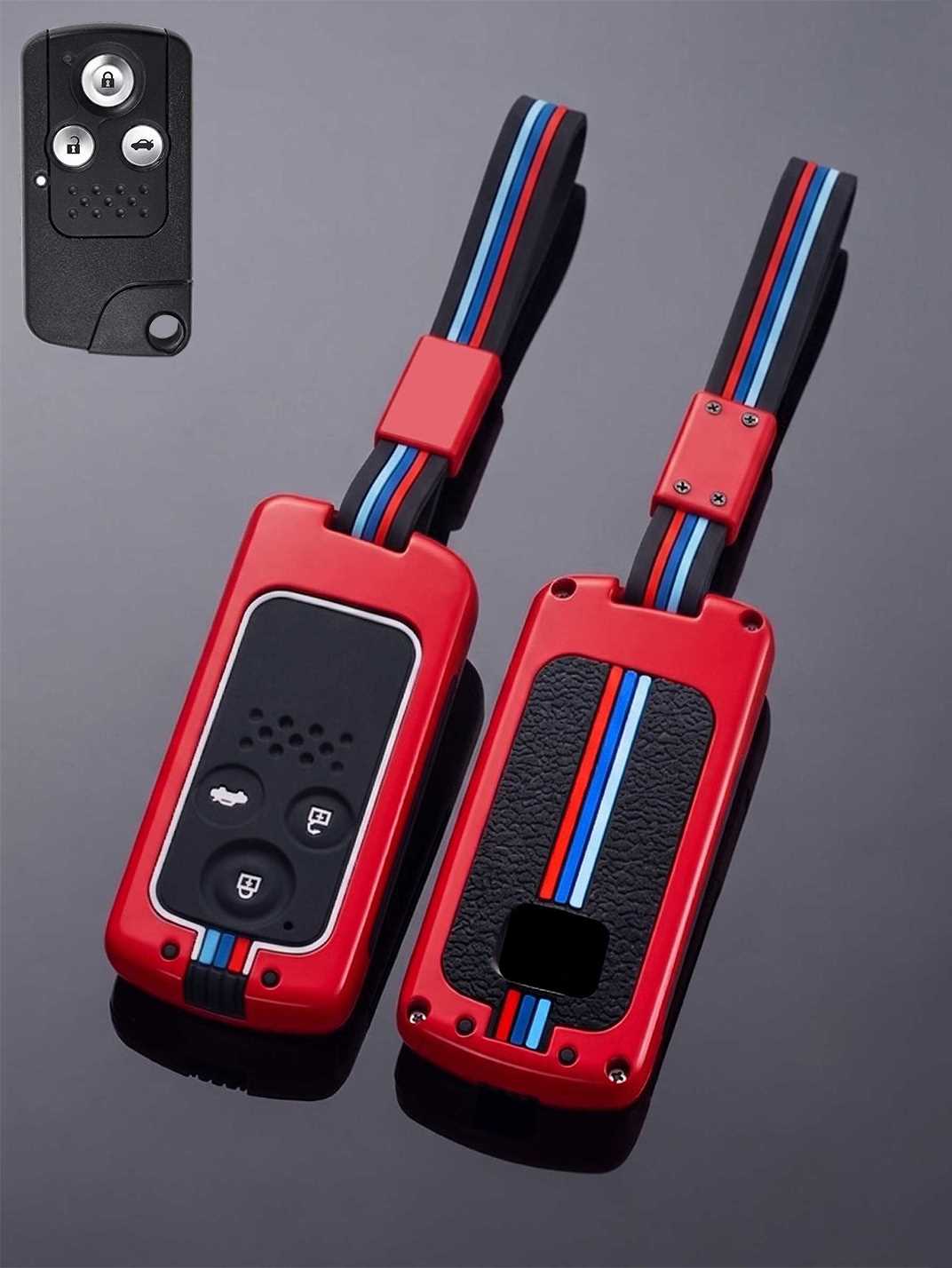 Luxury Colored Alloy Honda Key Fob Case