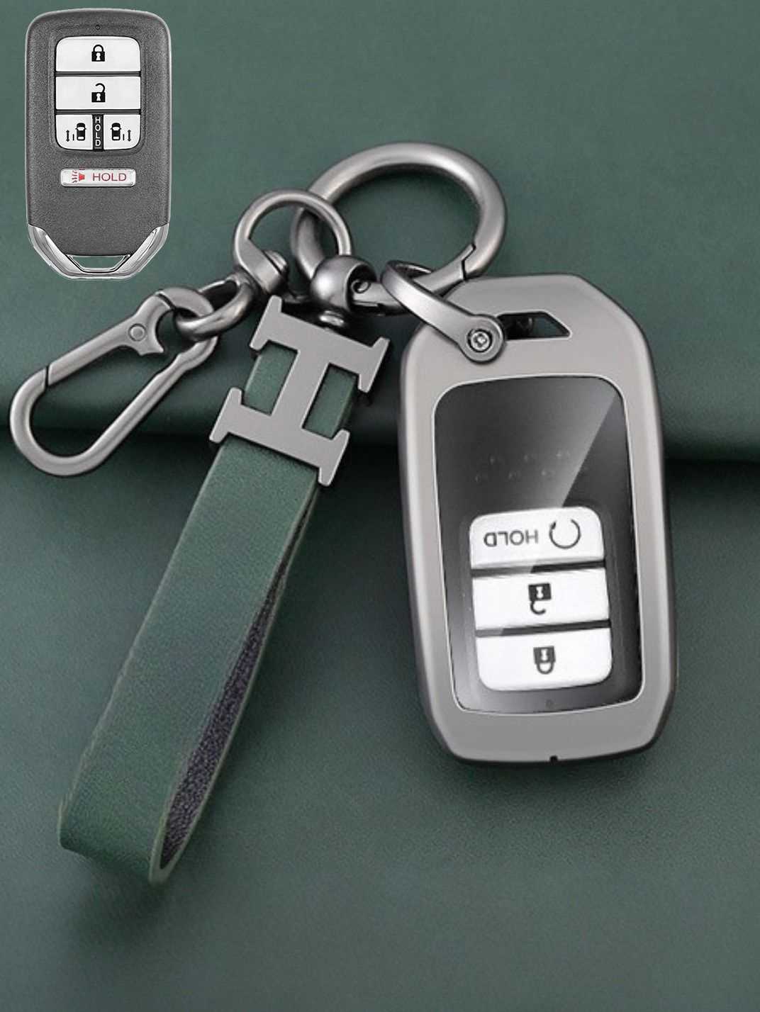 Premium Visible-Button Honda Key Shell
