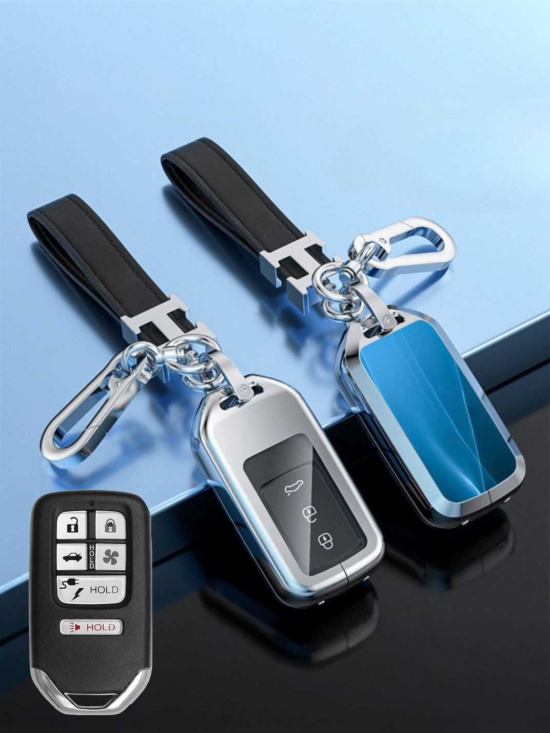 Visible Button Honda Key Protector Shell