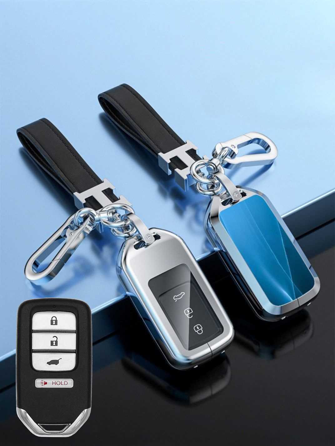Visible Button Honda Key Protector Shell