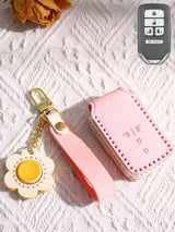Premium Genuine Leather Honda Key Cover