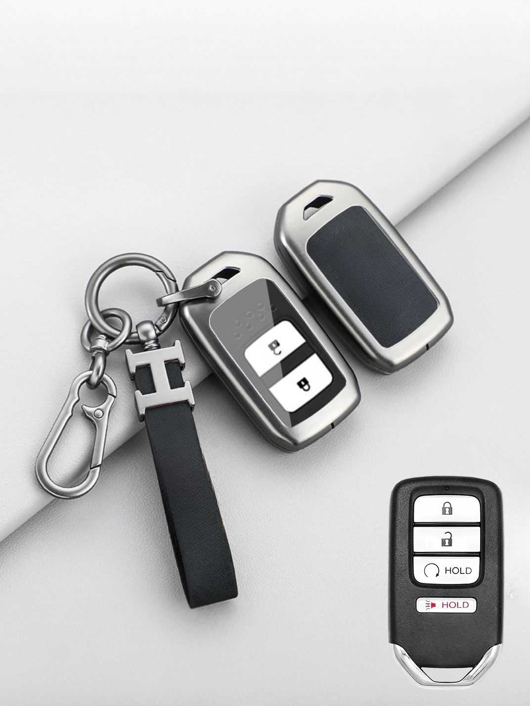 Premium Visible-Button Honda Key Shell