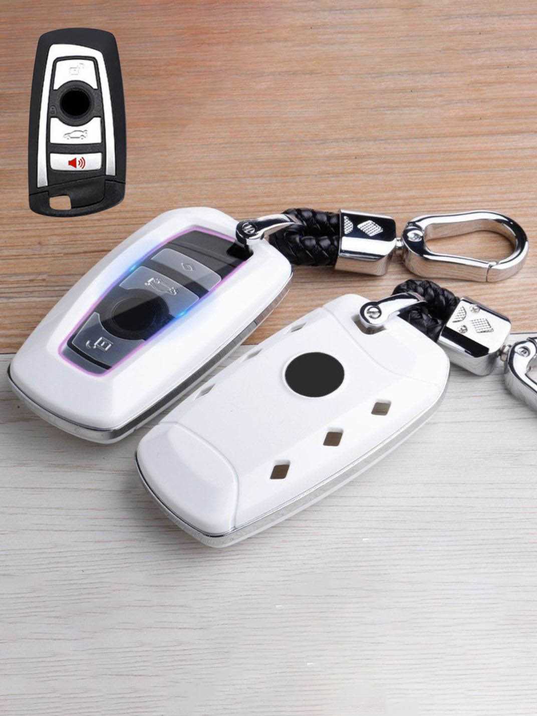 Luxury Colored Alloy BMW Key Fob Case