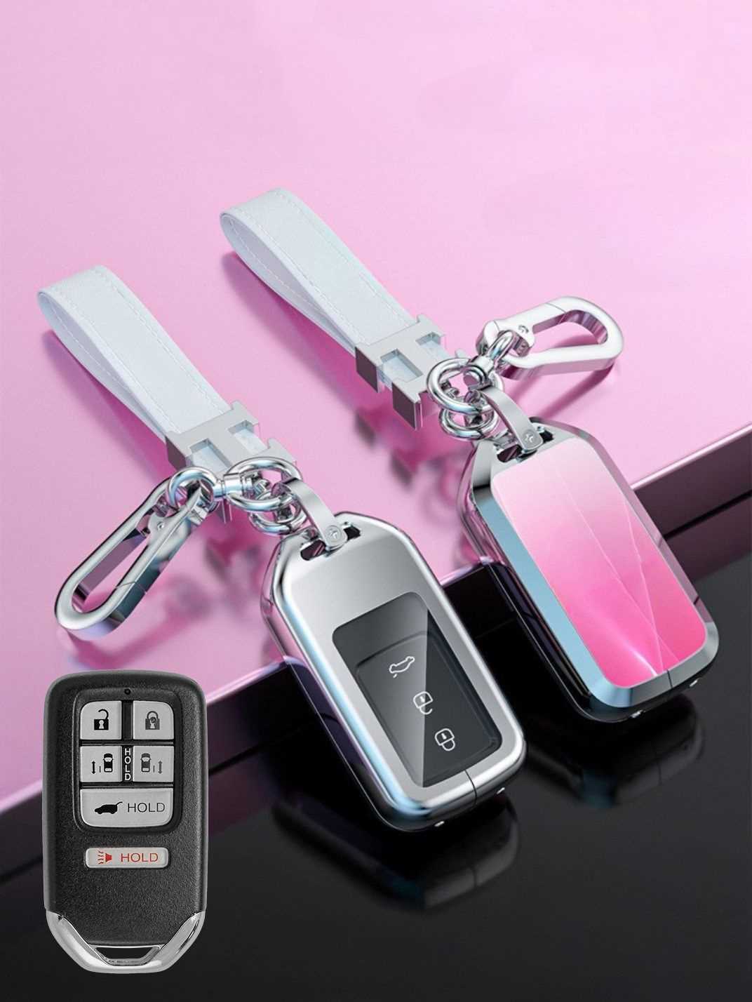 Visible Button Honda Key Protector Shell