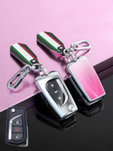Visible Button Toyota Key Protector Shell