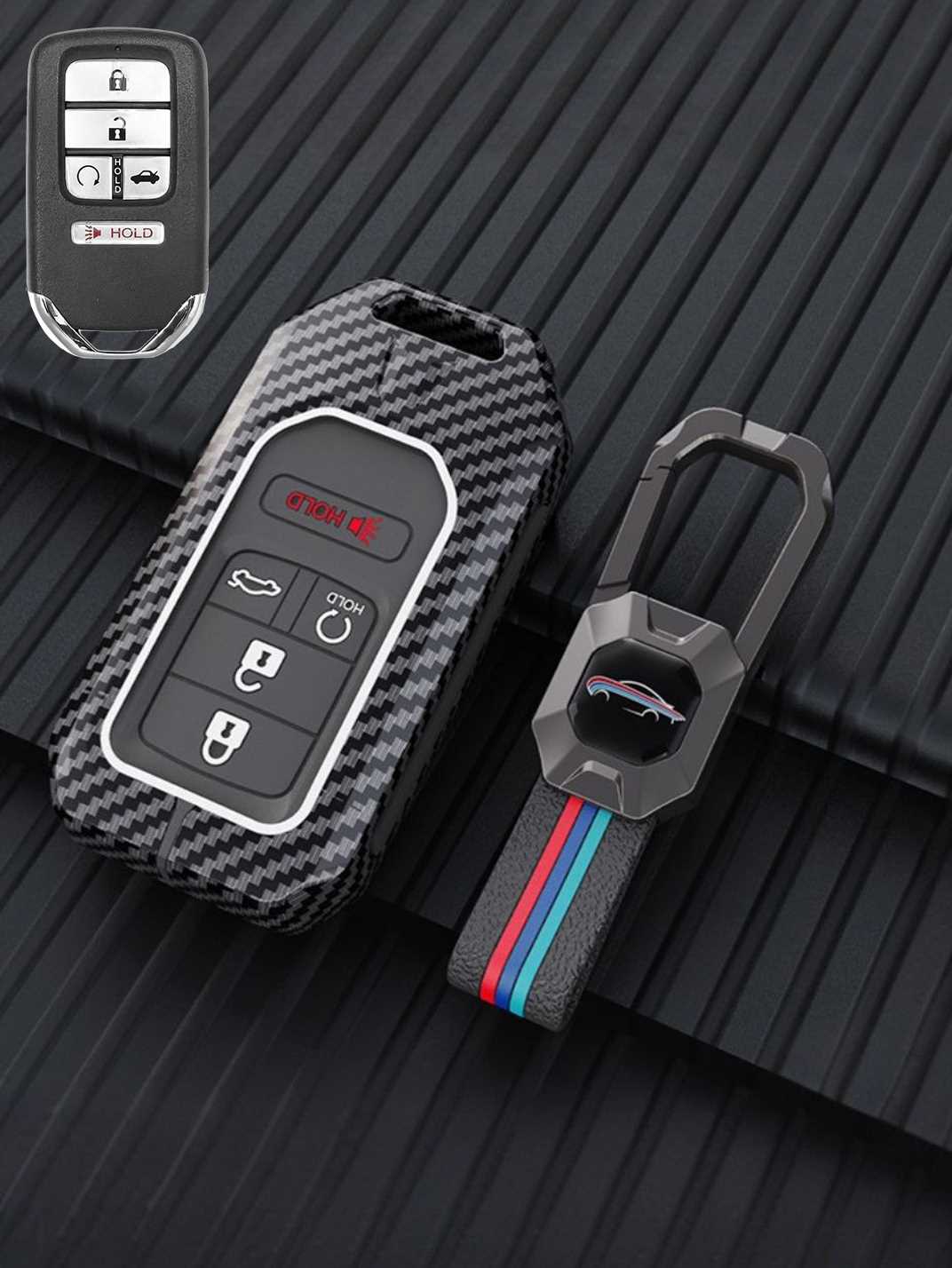 Luxury Colored Alloy Honda Key Fob Case