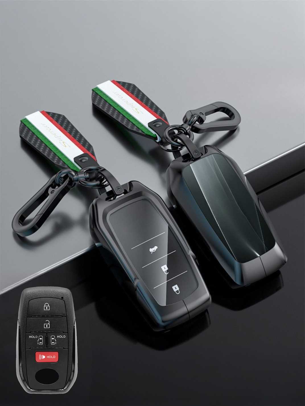 Visible Button Toyota Key Protector Shell