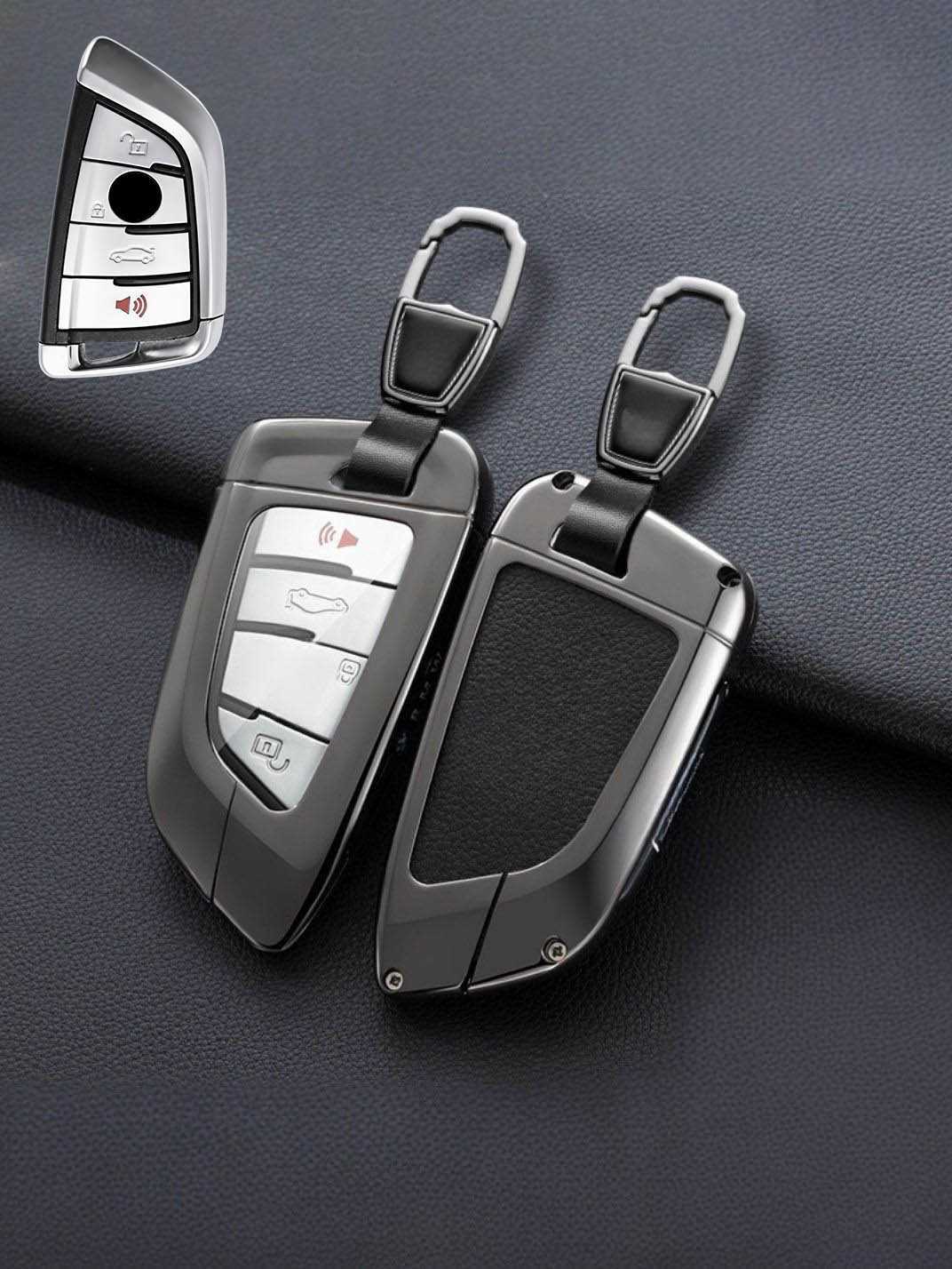 Premium Visible-Button BMW Key Shell