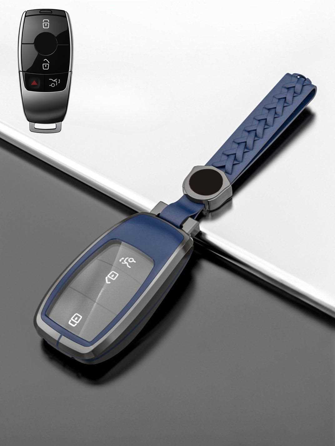 Visible Button Mercedes-Benz Key Protector Shell
