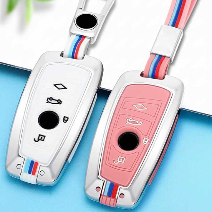 Luxury Colored Alloy BMW Key Fob Case