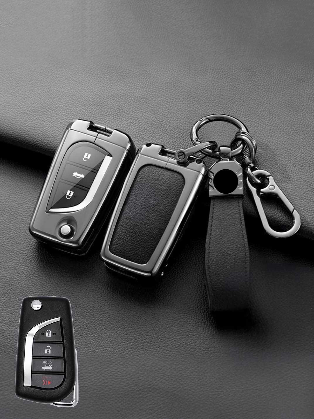 Premium Visible-Button Toyota Key Shell