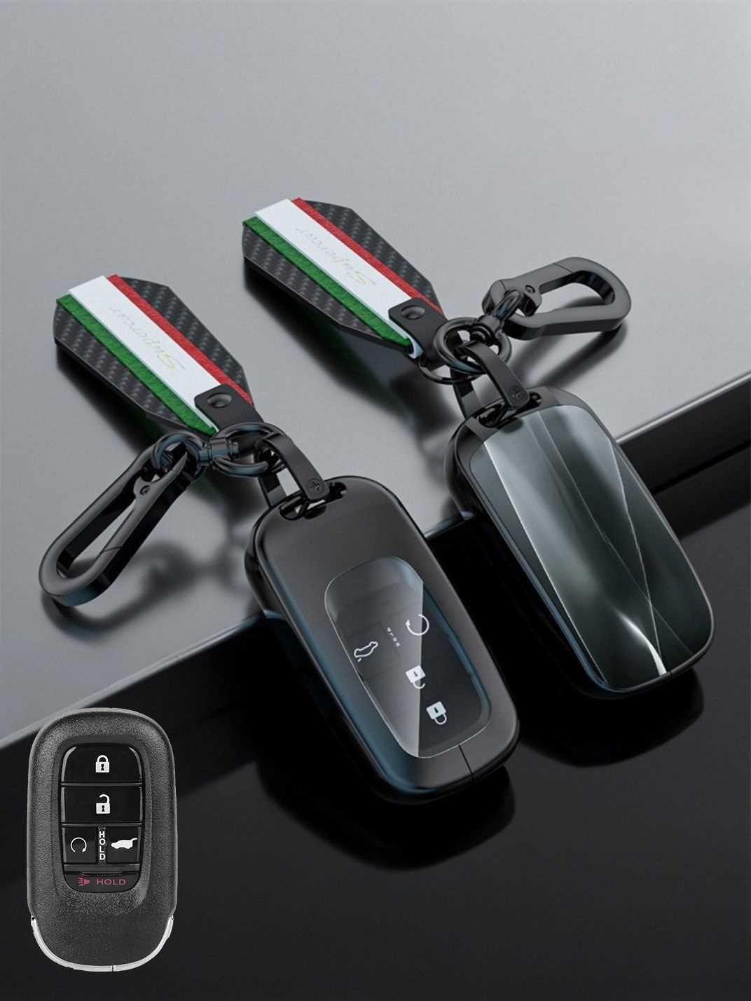Visible Button Honda Key Protector Shell