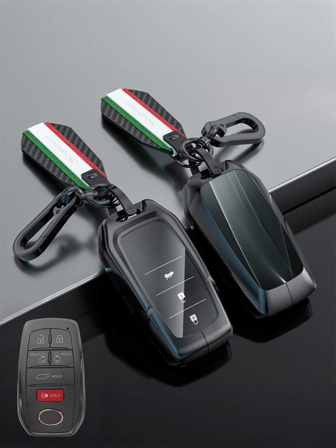 Visible Button Toyota Key Protector Shell
