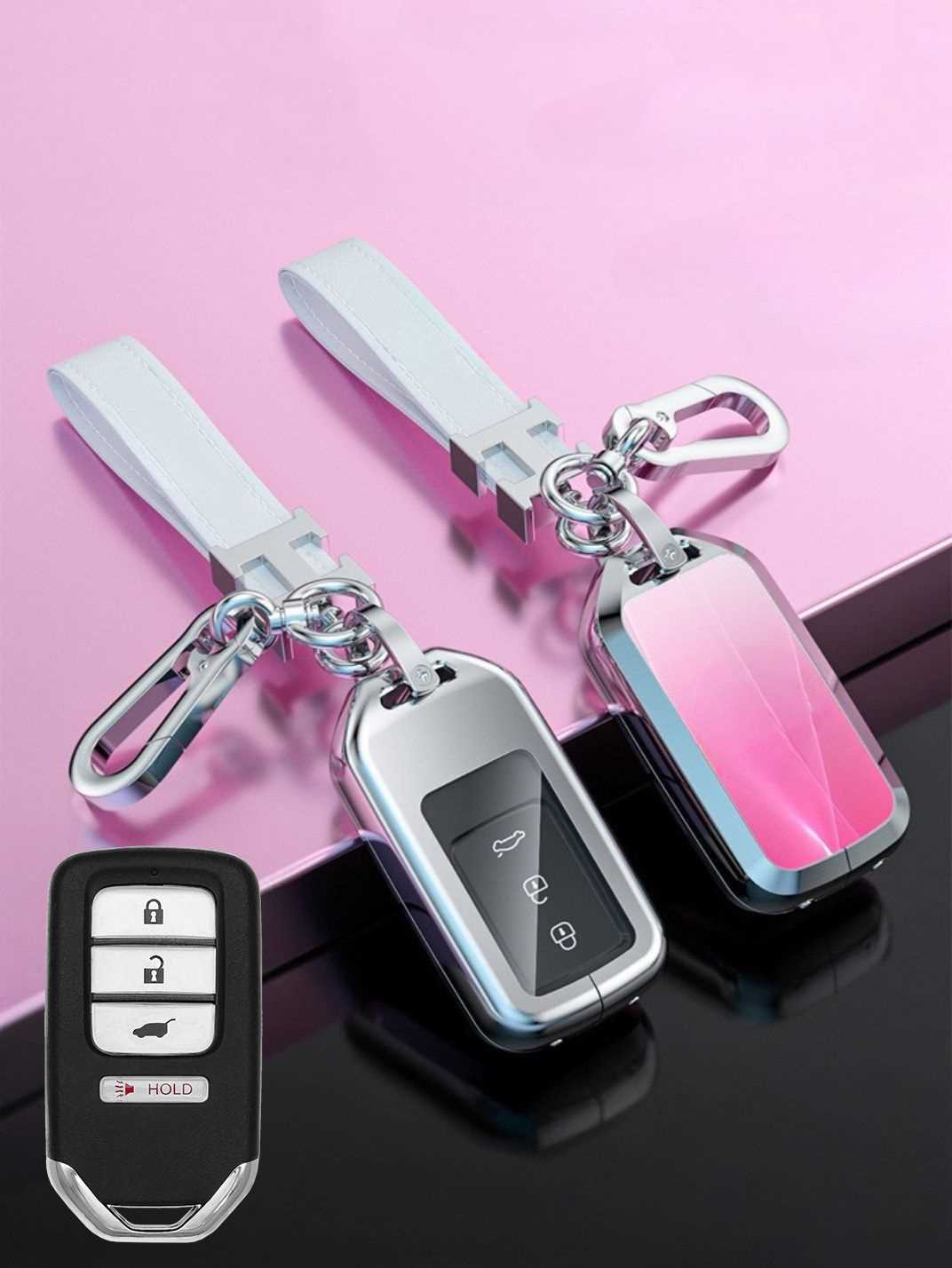 Visible Button Honda Key Protector Shell