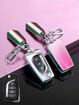 Visible Button Toyota Key Protector Shell