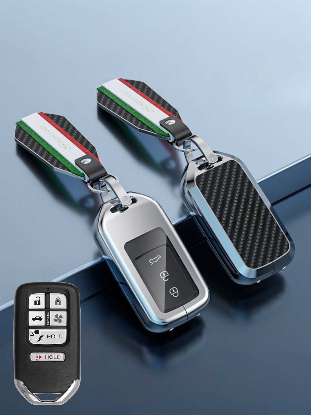 Visible Button Honda Key Protector Shell