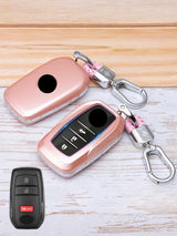 Premium Visible-Button Toyota Key Shell