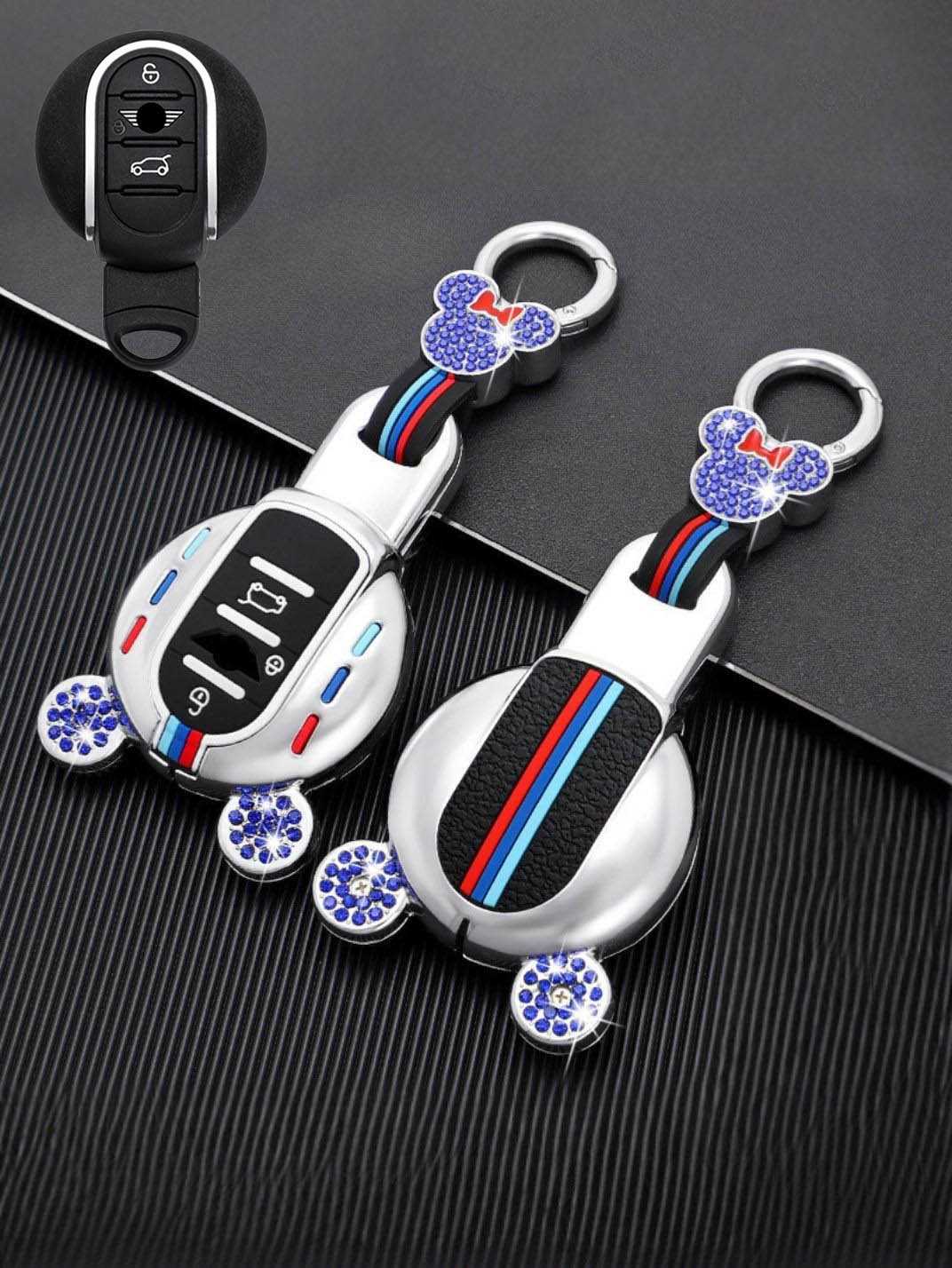 Luxury Colored Alloy MINI Key Fob Case