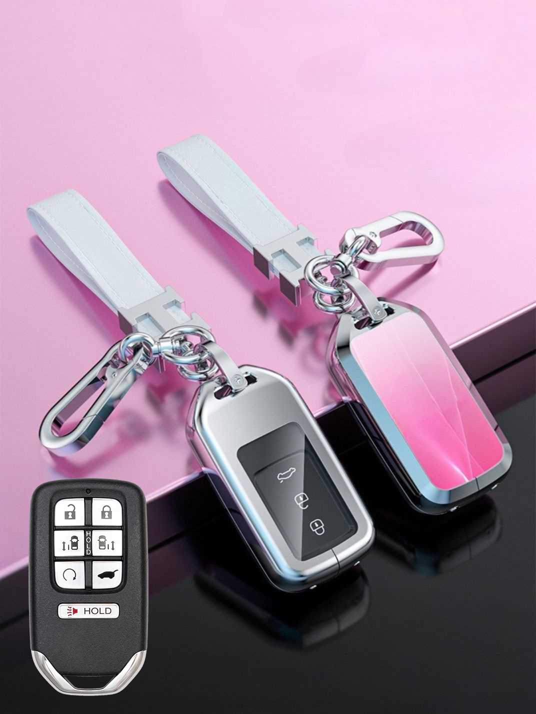 Visible Button Honda Key Protector Shell