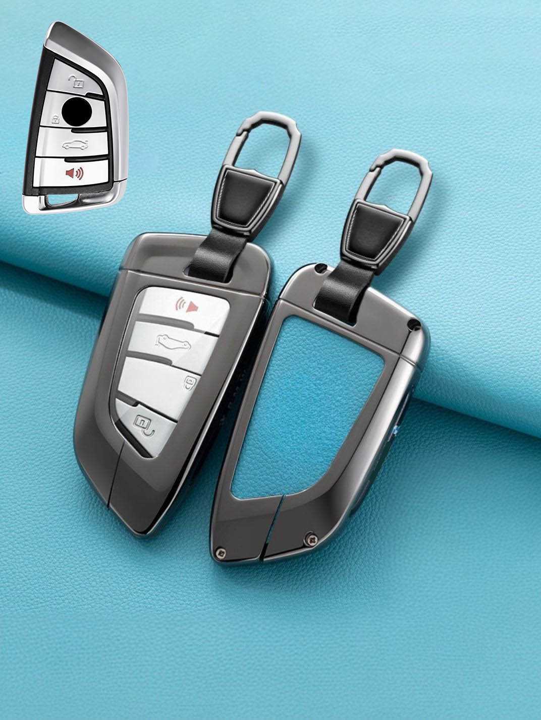 Premium Visible-Button BMW Key Shell