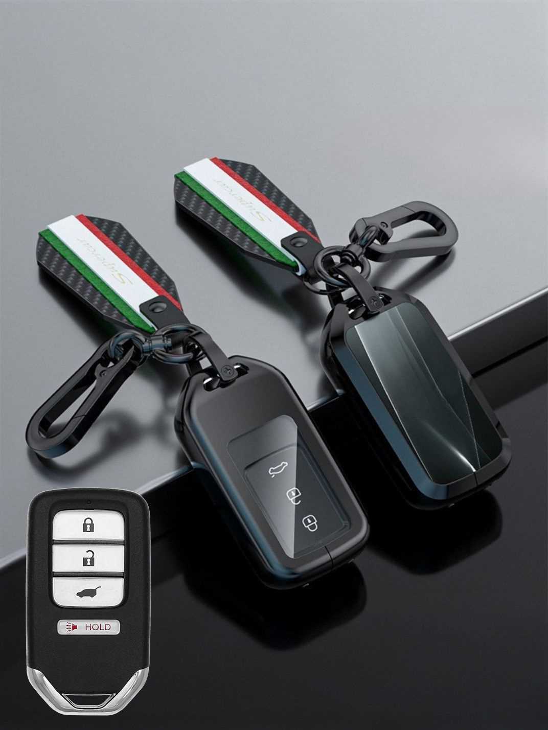 Visible Button Honda Key Protector Shell