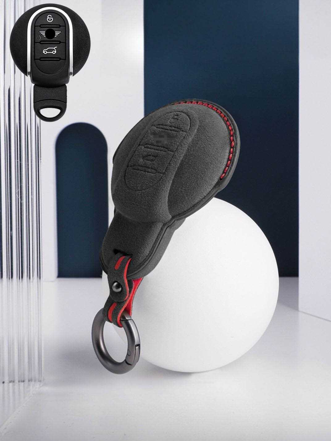Genuine Alcantara MINI Key Fob Cover