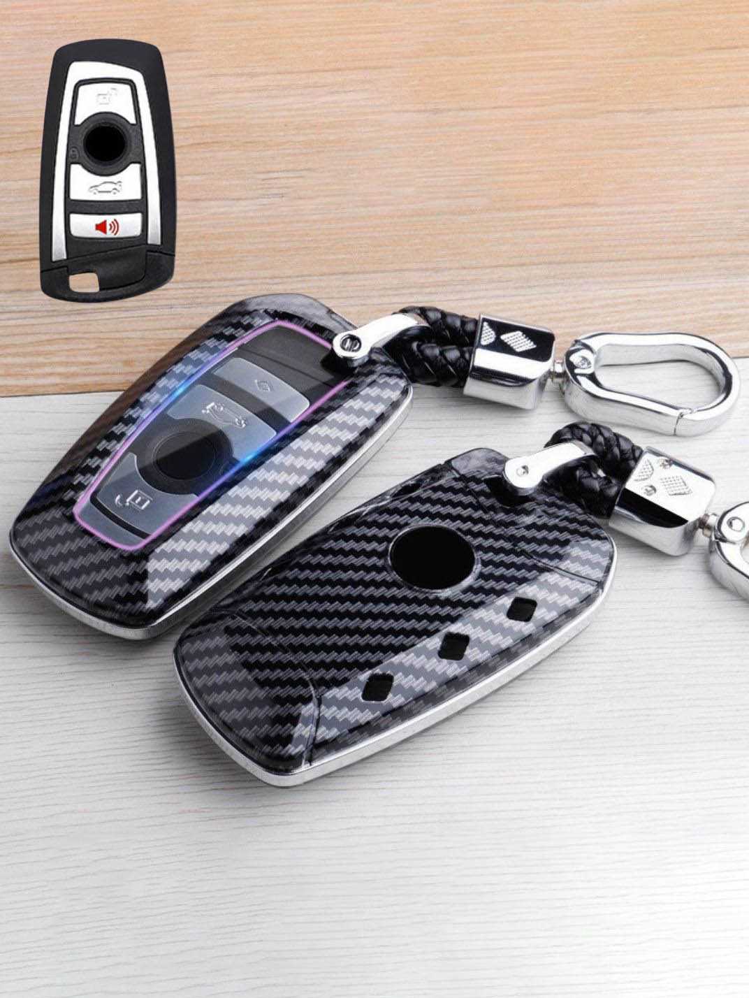 Luxury Colored Alloy BMW Key Fob Case