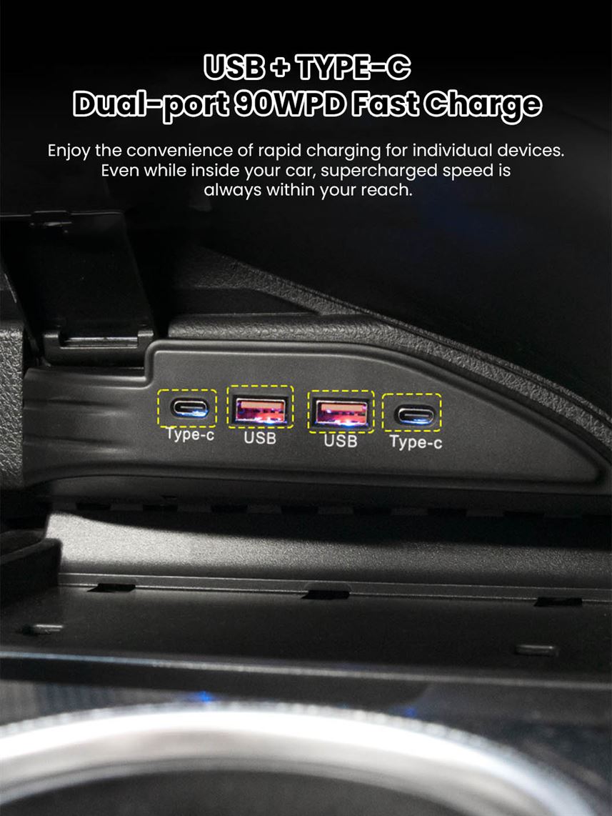 Martoffes™ Toyota Camry Fast Charging Docking Station
