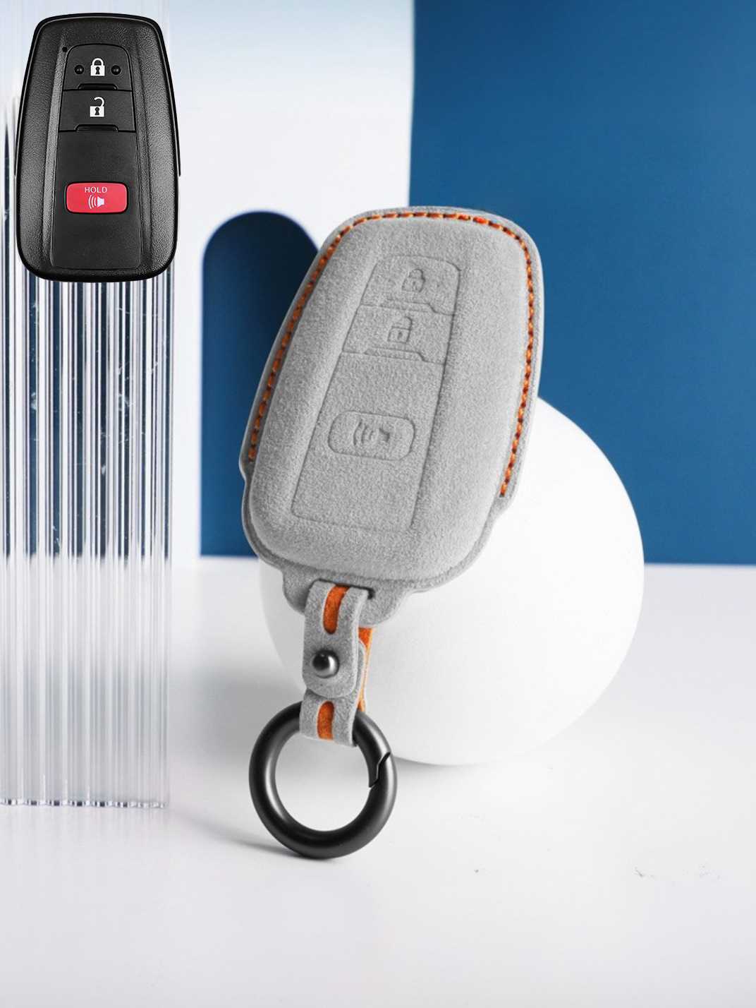 Genuine Alcantara Toyota Key Fob Cover
