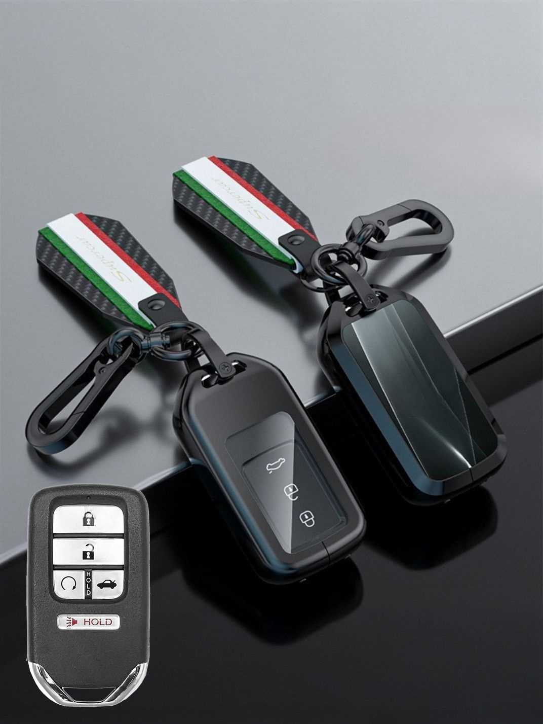 Visible Button Honda Key Protector Shell