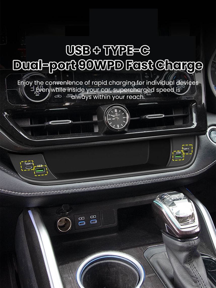 Martoffes™ Toyota Highlander Fast Charging Docking Station