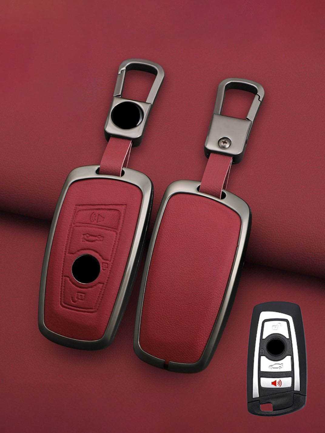Premium Genuine Leather BMW Key Cover