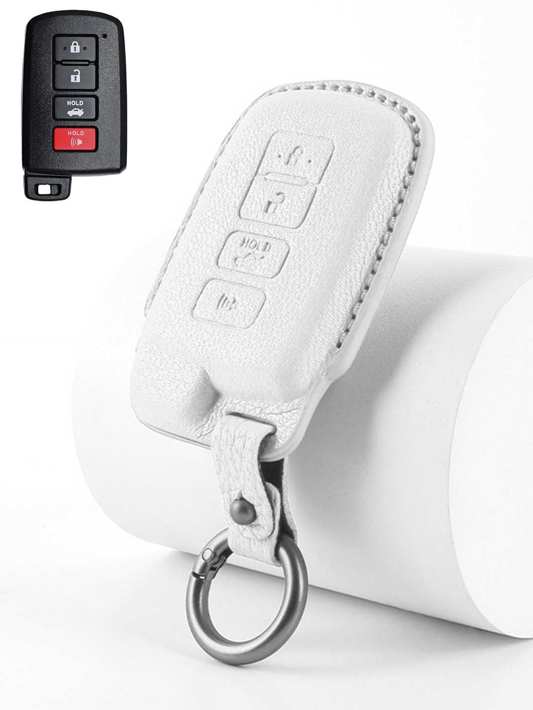 Premium Genuine Leather Toyota Key Cover