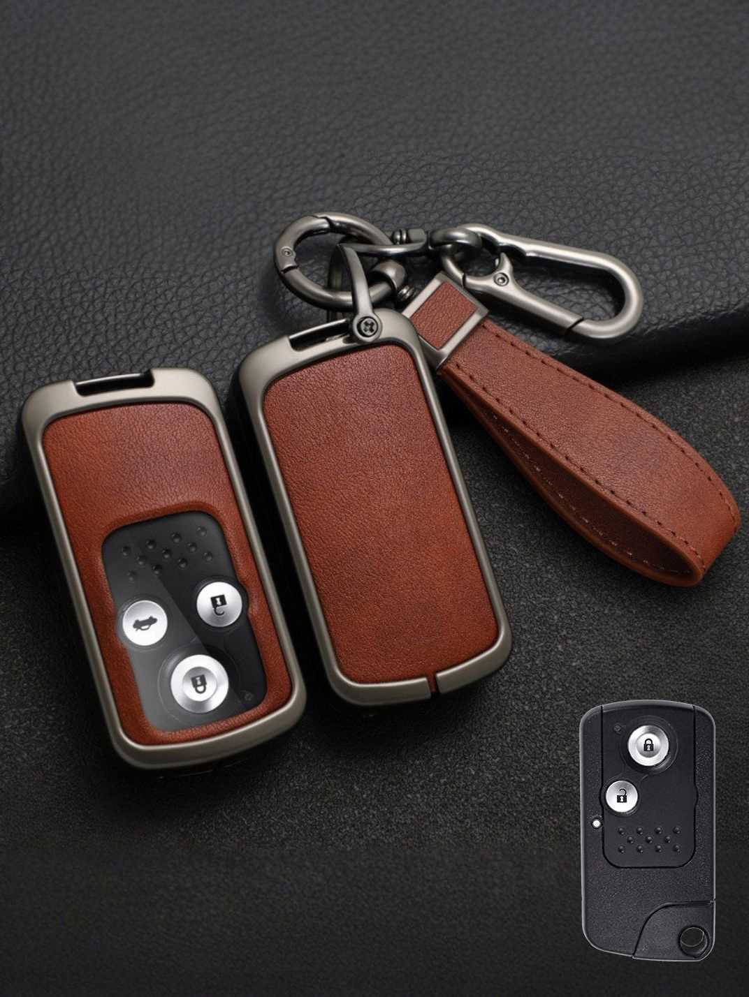 Premium Visible-Button Honda Key Shell