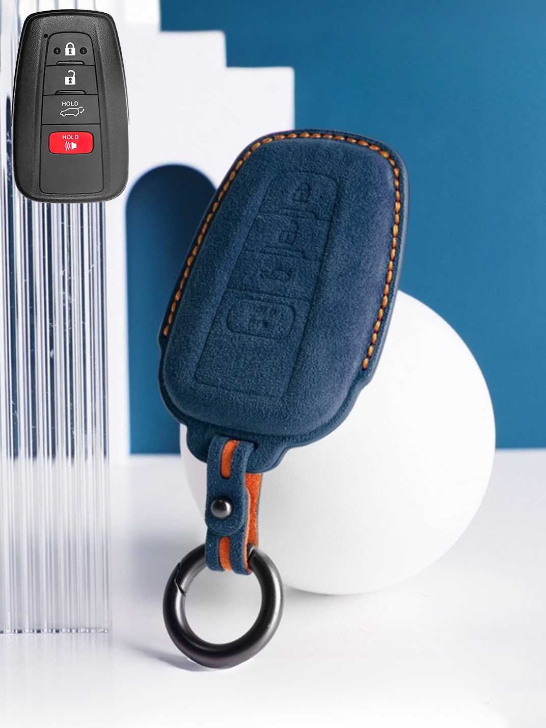 Genuine Alcantara Toyota Key Fob Cover