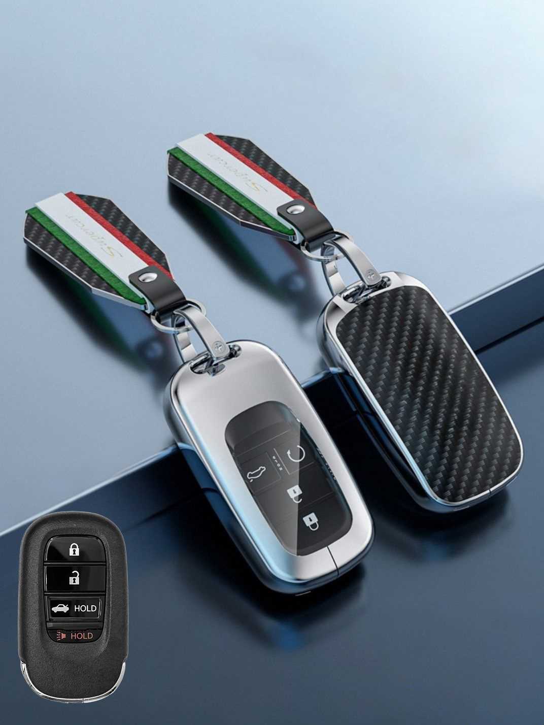 Visible Button Honda Key Protector Shell