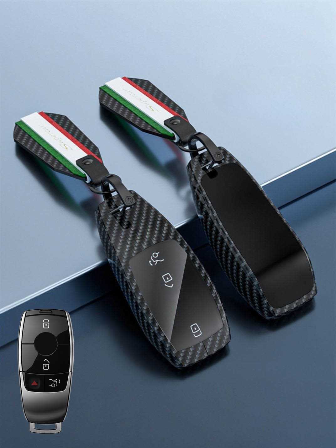 Visible Button Mercedes-Benz Key Protector Shell