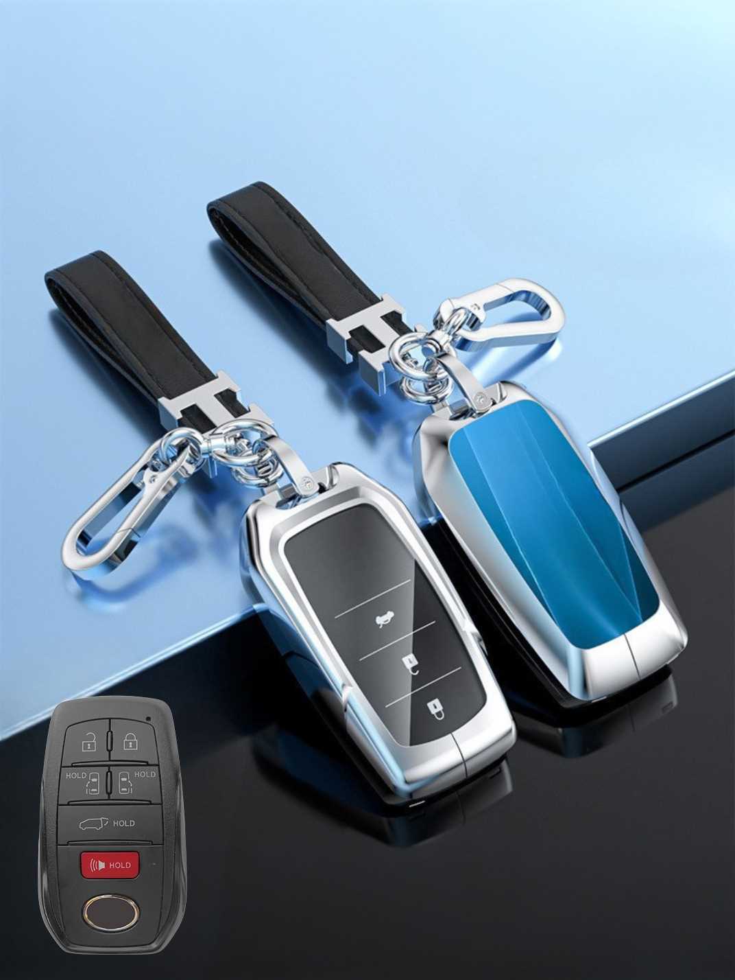 Visible Button Toyota Key Protector Shell