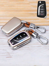 Premium Visible-Button Toyota Key Shell