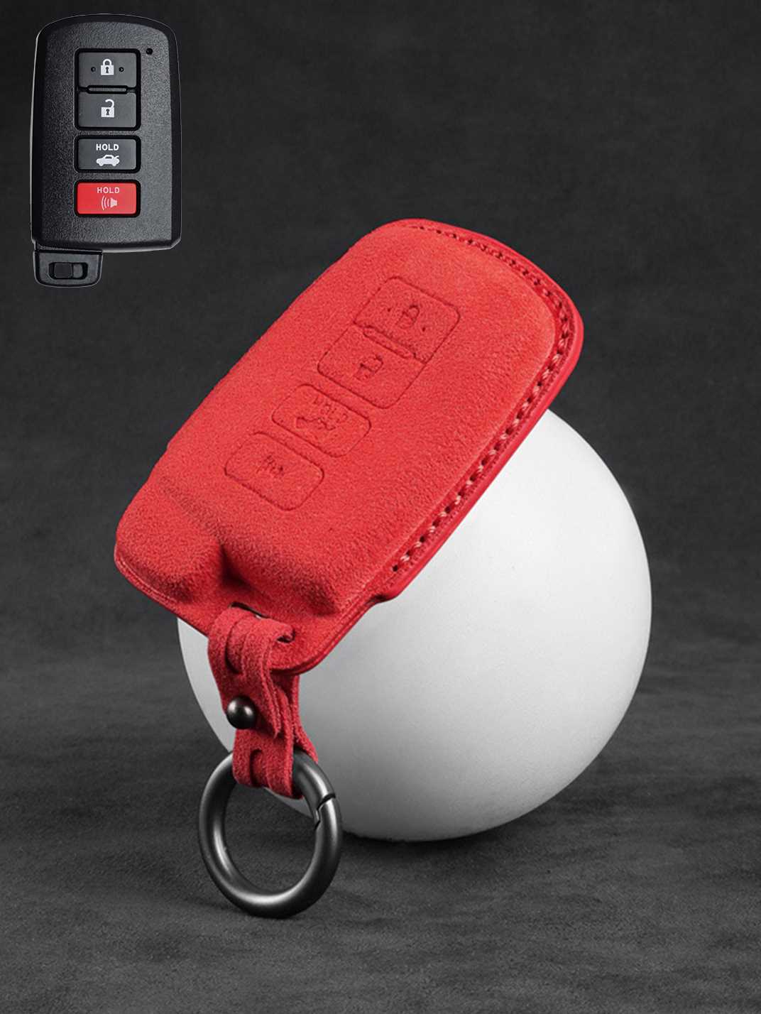 Genuine Alcantara Toyota Key Fob Cover
