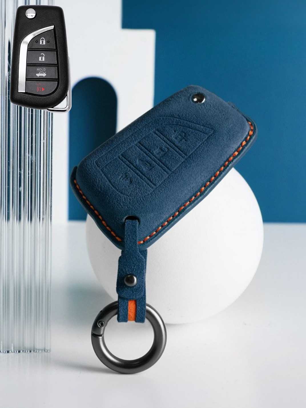 Genuine Alcantara Toyota Key Fob Cover