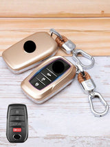 Premium Visible-Button Toyota Key Shell
