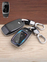 Premium Visible-Button Mercedes-Benz Key Shell