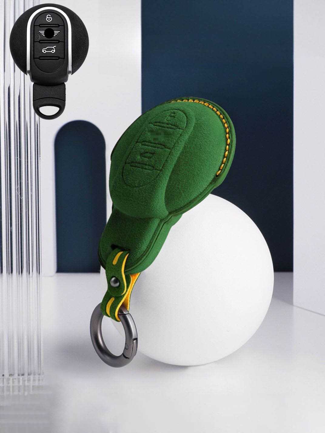 Genuine Alcantara MINI Key Fob Cover